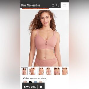 Bare Necessities brand new bra